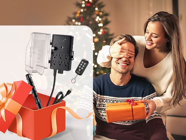 solar power outlet plug outdoor christmas lights accessories