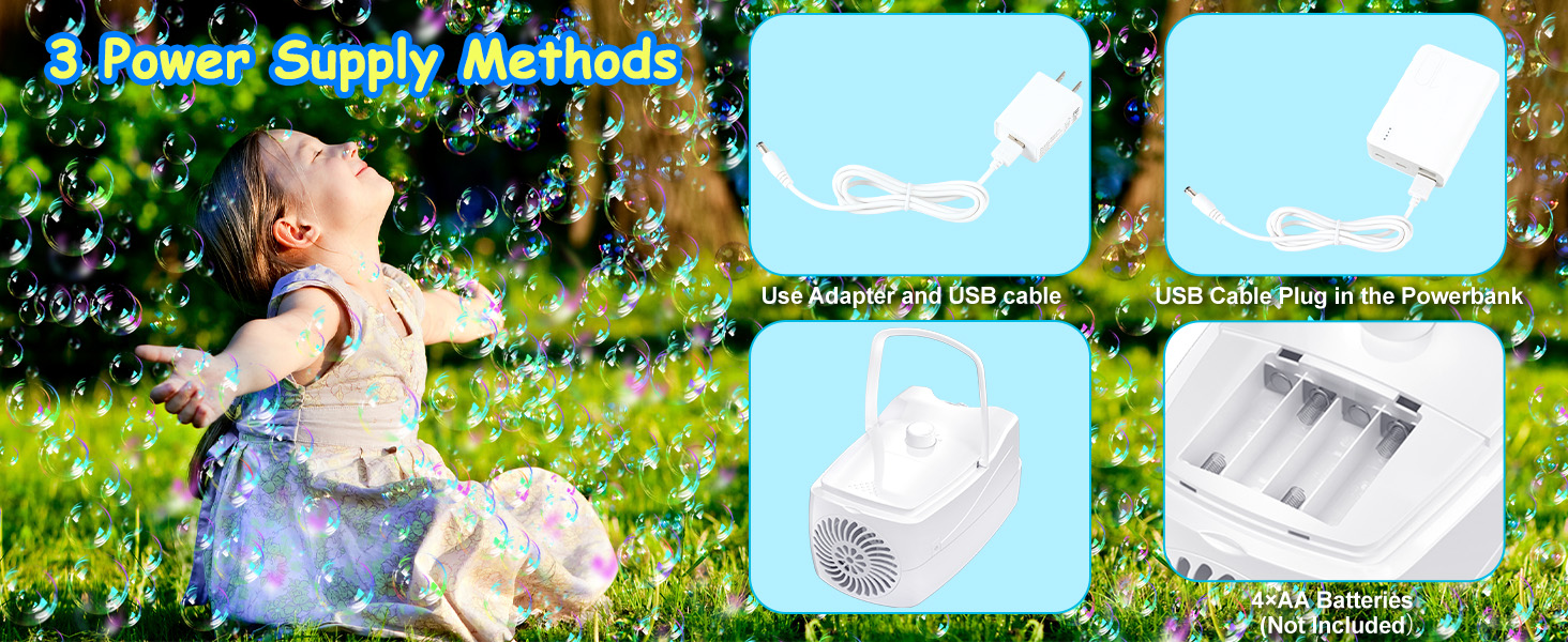 1bubble machine for toddlers 1-3 for kids for parties for wedding bubble maker bubble blower