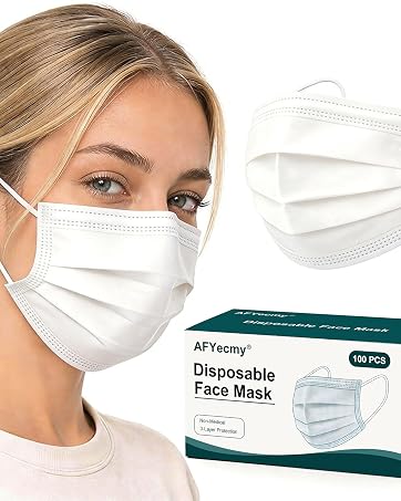 Disposable Face Mask white