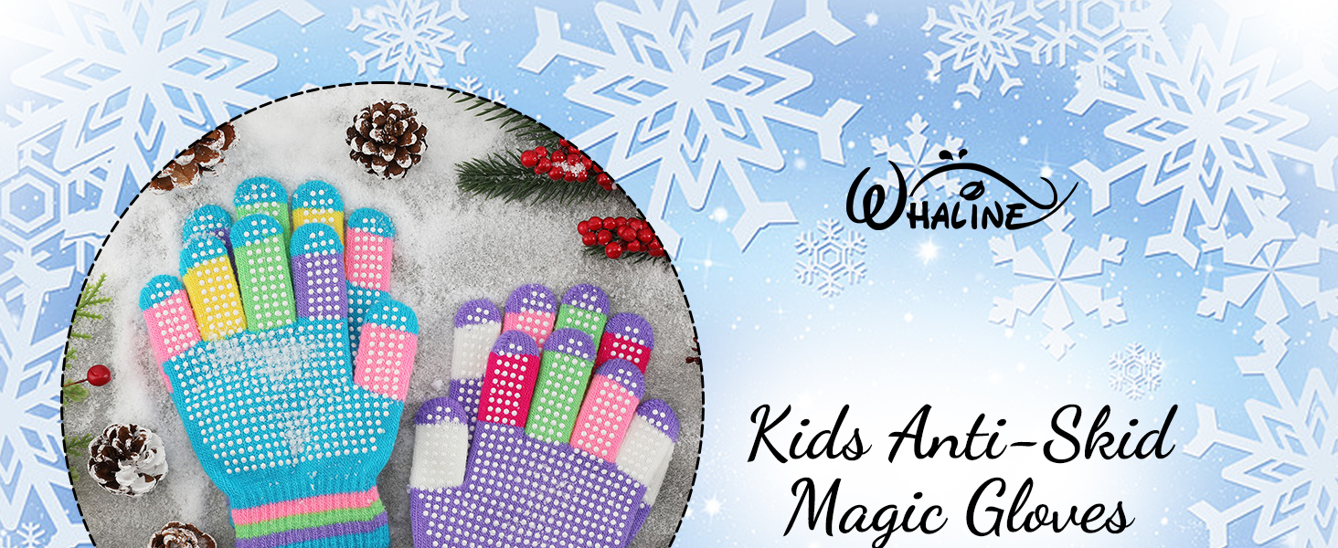 Kids Anti-Skid Magic Gloves