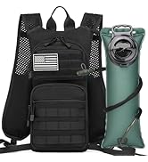 ATBP Insulated Hydration Pack Hiking Water Backpack Running Vest with 3L TPU Bladder Bag for Mara...