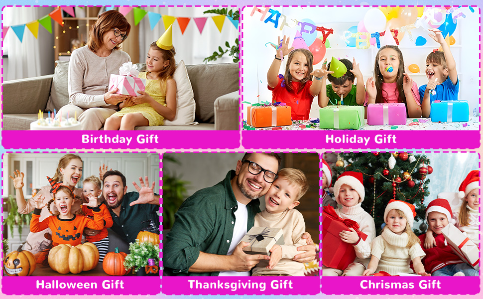 Birthday/Christmas/Holiday/Back to School/Halloween/Thanksgiving/Easter/New Year Gift for Girls