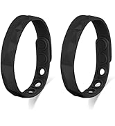 Metzm Adjustable Silicone Bracelet for Men Women-Waterproof Silicone Wristbands for Events Nautic...