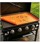 Caketime Silicone Mat for Blackstone 36 Inch Griddle Accessories Grill Top Cover Protector Waterp...