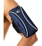 HiRui Arm Bag &amp; Wrist Bag Phone Holder, Sports Running Armband for Gym, Cycling &amp; Workout, Compat...
