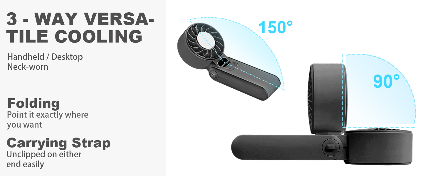 Portable Handheld Turbo Fan