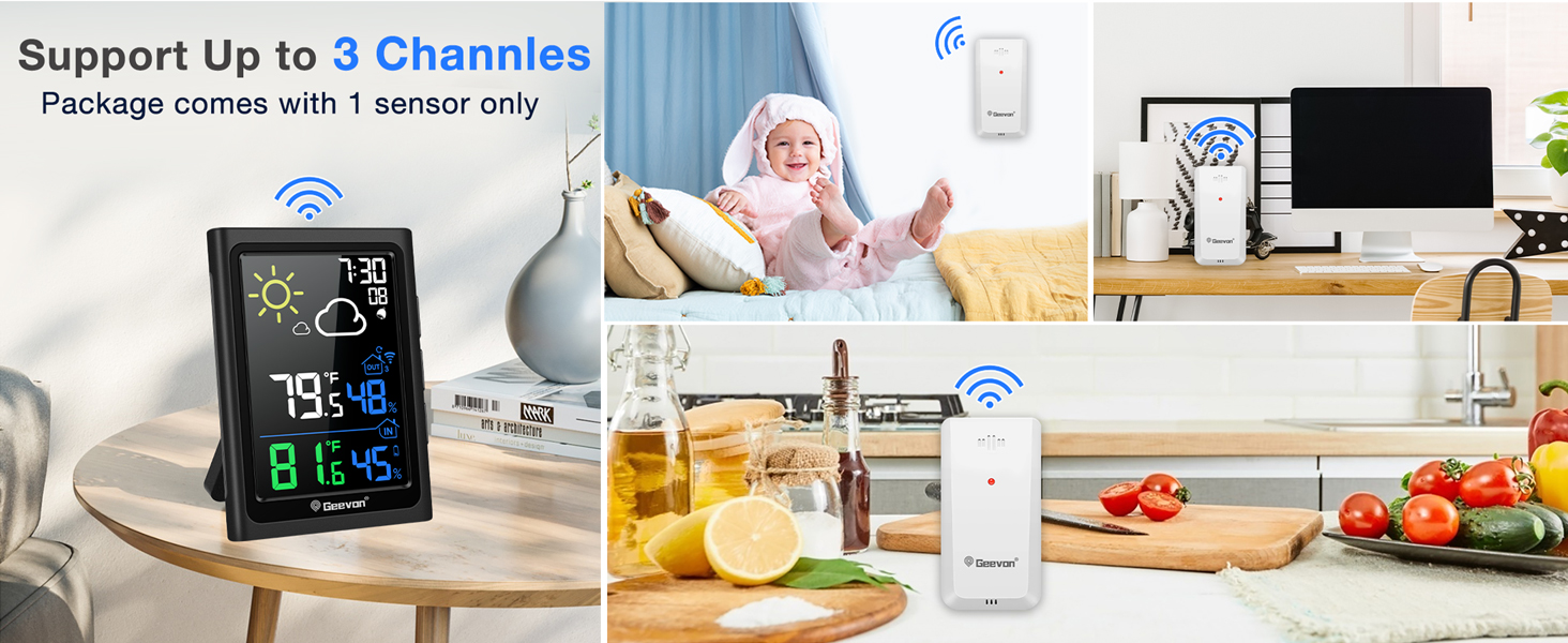 indoor outdoor thermometer for home