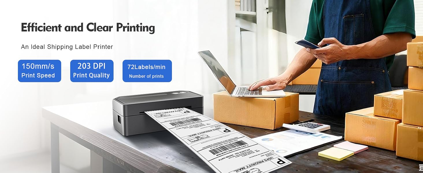 Shipping Label Printer