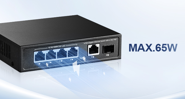 6-Port Gigabit PoE Switch