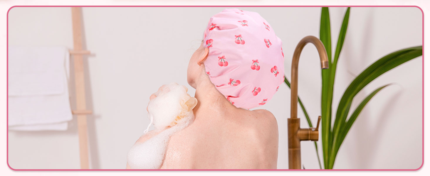 Double-Sided Shower Cap3