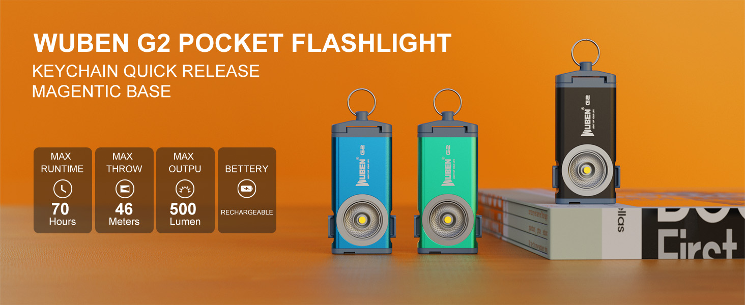 pocket flashlight rechargeable