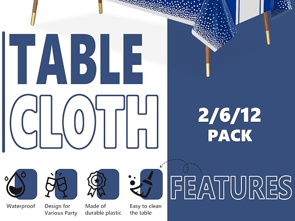 Disposable Plastic Table Cloths
