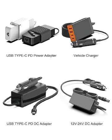 pd power adapter vehicle dc adapter charger
