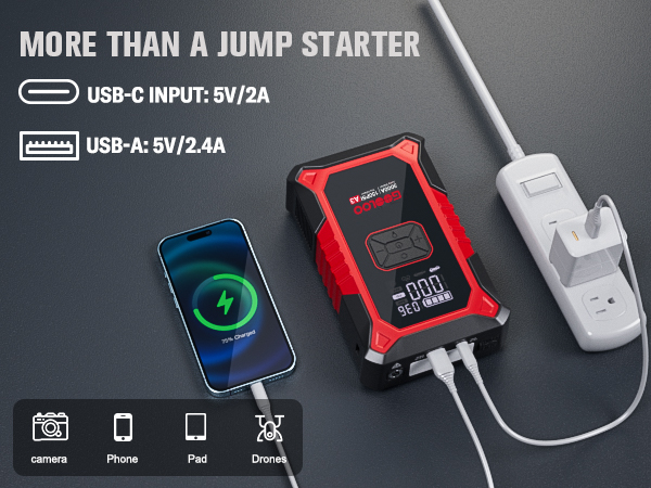 jump starter with air compressor