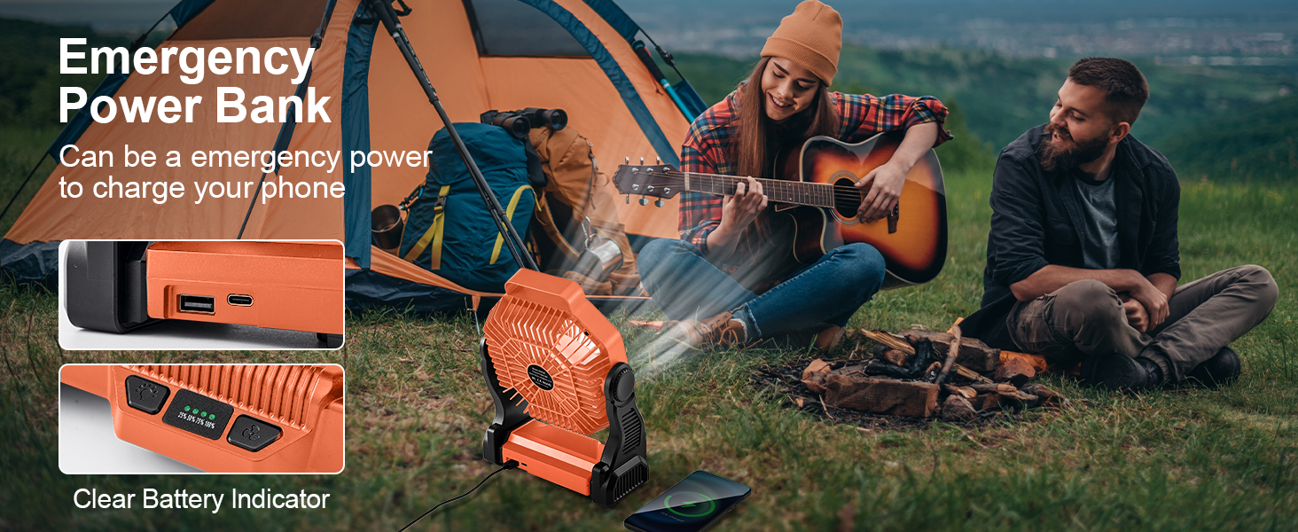 Camping fan