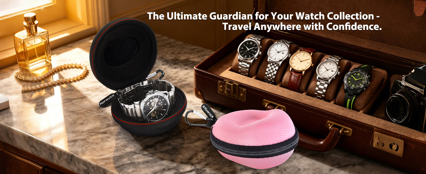 travel watch case for women &amp;amp; men