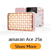 amaran Ace 25x Video Light,25W Bi-Color On-Camera Light Rechargeable LED Photography Light CCT 27...