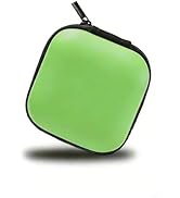 MAS CARNEY Earphone Case, Headphone Earbud Hard Protective Carrying earplug Case Bag for Wired Ea...