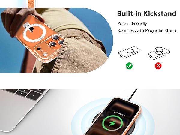 Built-in Kickstand