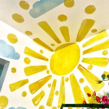 rainbow wall decals