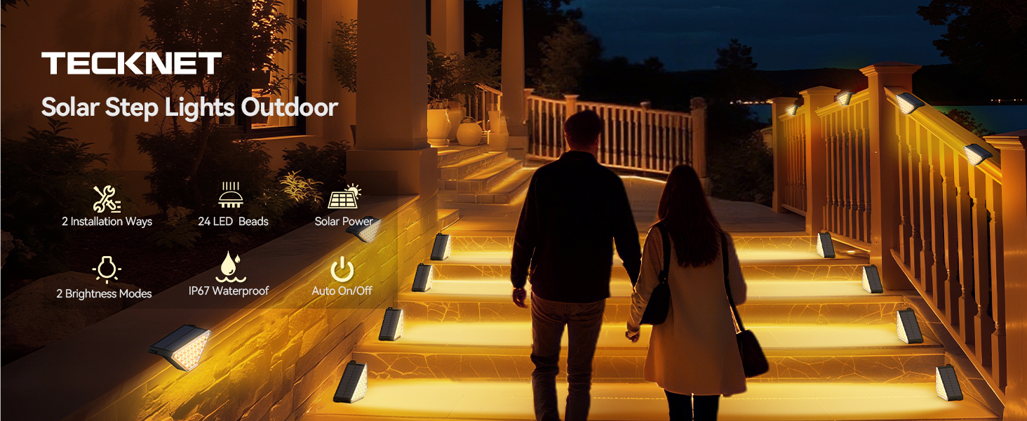 solar step lights