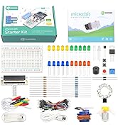 ELECFREAKS microbit Starter Kit for Kid 24 Accessories Micro:bit Basic Coding Electronics Kit, ST...
