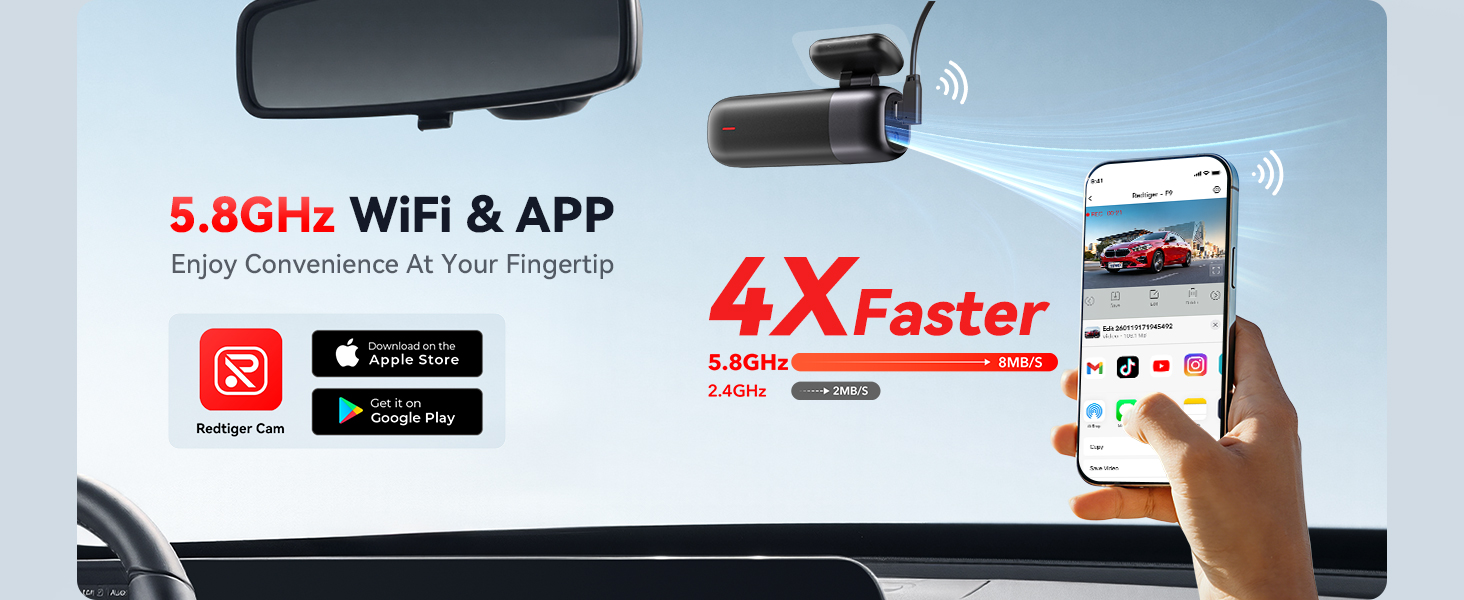 dashcam front and rear