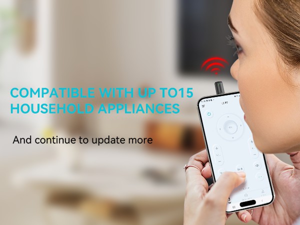 COMPATIBLE WITH UP TO 15 HOUSEHOLD APPLIANCES
