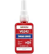 VIKAGU 242 Medium Strength Threadlocker - Alternative Bottle for Secure Bolt &amp; Nut Fastening,50ml