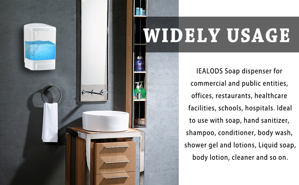 Manual Soap Dispenser Wall Mounted