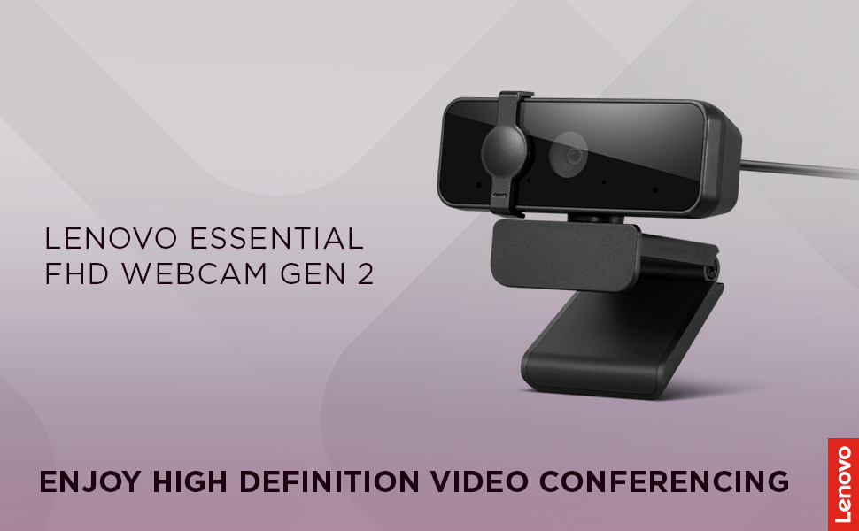 Lenovo Essential FHD Webcam Gen 2
