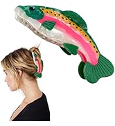 Salmon Hair Claw Clip Acetate Hair Claw Fish Hair Claw Clip Unique Fashion Acetate Hair Catch Bar...