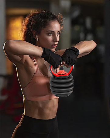 dumbbell set kettlebells adjustable free weight exercise fitness dumbbells for home gym