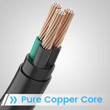 flat extension cord 10 ft
