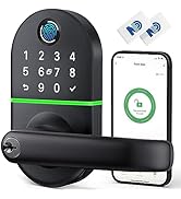 Fingerprint Smart Door Lock - Keyless, Keypad Entry - Biometric, Easy Install