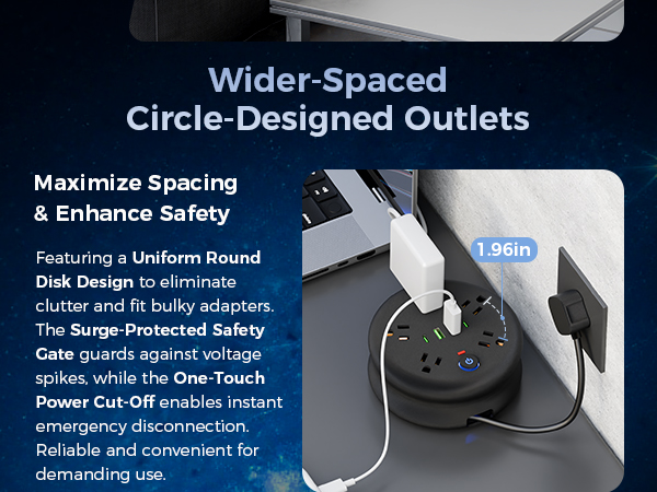 Power Strip Surge Protector