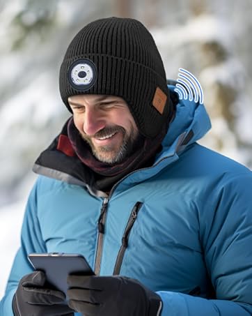 bluetooth beanie for men