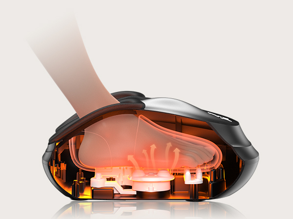 shiatsu foot massager with heat