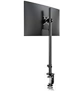 Pholiten Single Tall Monitor Stand, Extra Tall 31 Inch Monitor Mount, Fully Adjustable Tall Monit...