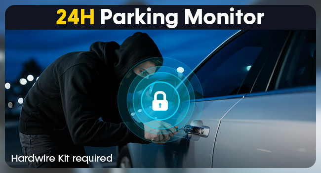 dashcam front and rear camera