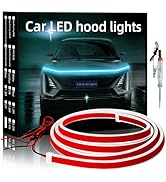 YM E-Bright Led Hood Light Strip Exterior Led Strip Lights for Cars Waterproof Flexible DRL Dynam...