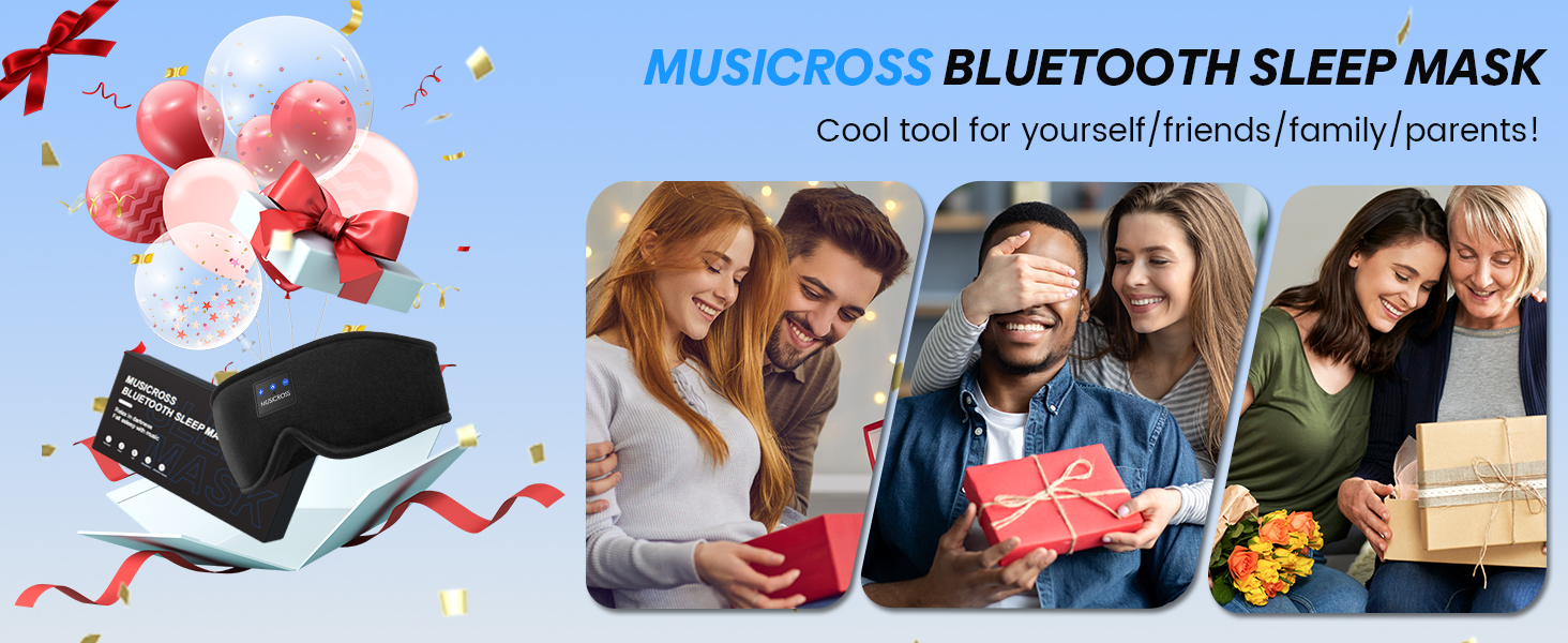 sleeping mask with headphones