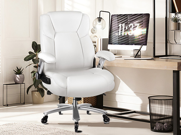 VITESSE 600lbs Big and Tall Office Chair with Flip up Armrest