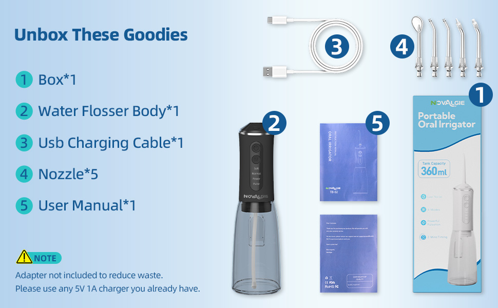 Water Dental Flosser Pick for Teeth