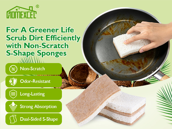 sponges kitchen S Shape