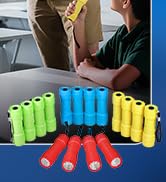 EverBrite 4-Pack Mini LED Flashlight Set, Small Flashlights for Kids in 4 Assorted Colors with 12...