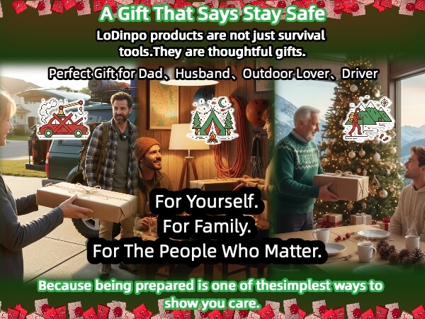 fishing kit gift for man,him,father, campers, hikers, anglers, outdoor enthusiasts and preparedness