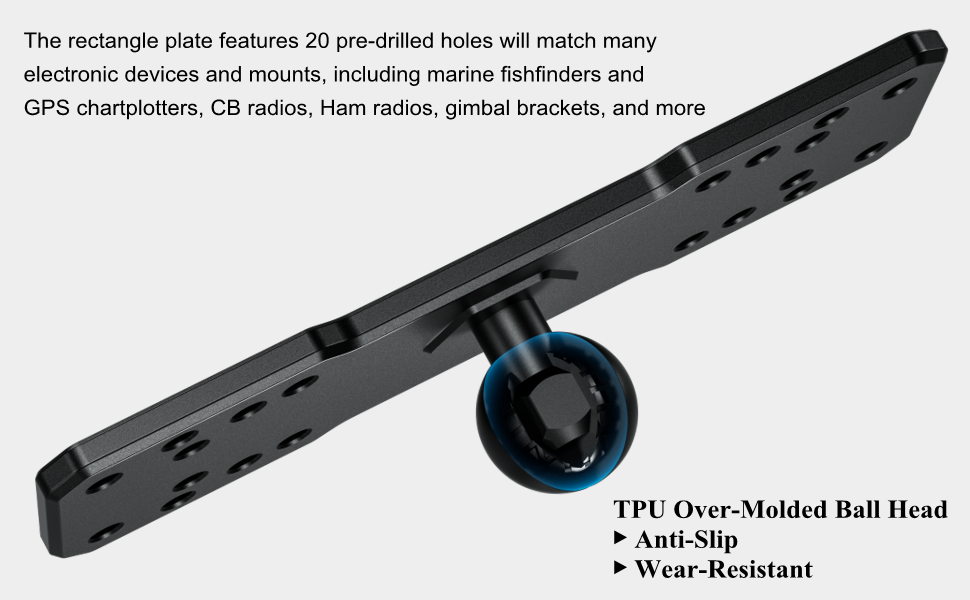 TPU Over-Molded Ball Head
