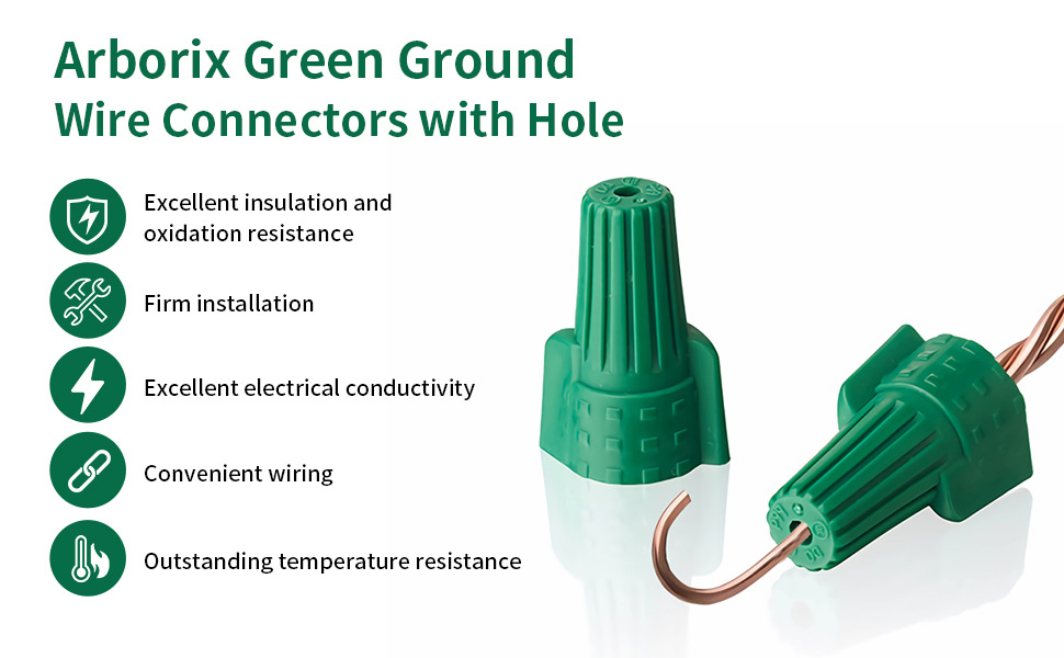 Green Ground Wire Connectors