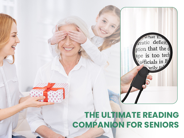 Reading Magnifier for Seniors